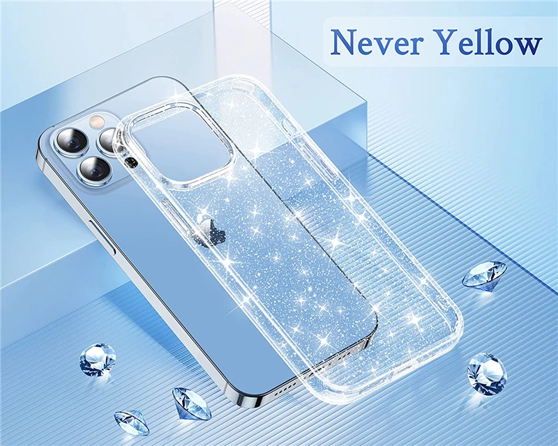 Radiant Glitter Bling Soft Phone Case Cover
