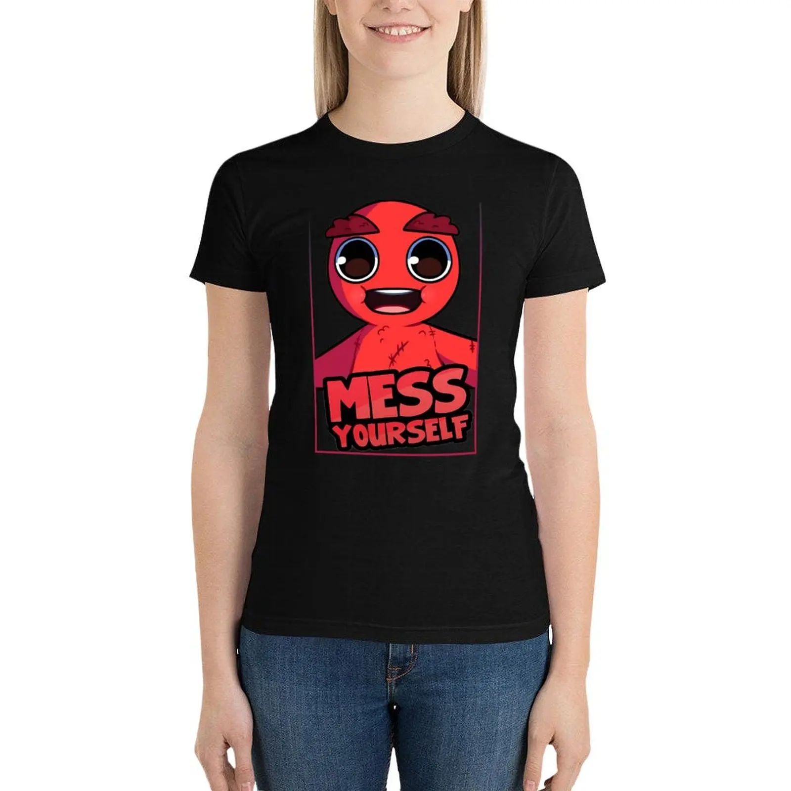 

MessYourself T-Shirt plus size tops summer clothes graphics tops Women