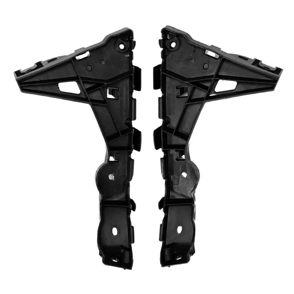 Astra H 2004-2010 OE 24460283 + 24460284 용 Opel 용 2pcs 자동차 앞 범퍼 브래킷 고강도 ABS 소재 완벽한 맞춤