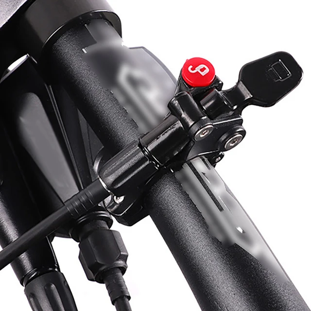 Levier De Verrouillage Fourche VTT Avec Câble | Alliage D'Aluminium Diamètre 22,2 Mm | Compatible RockSHOX