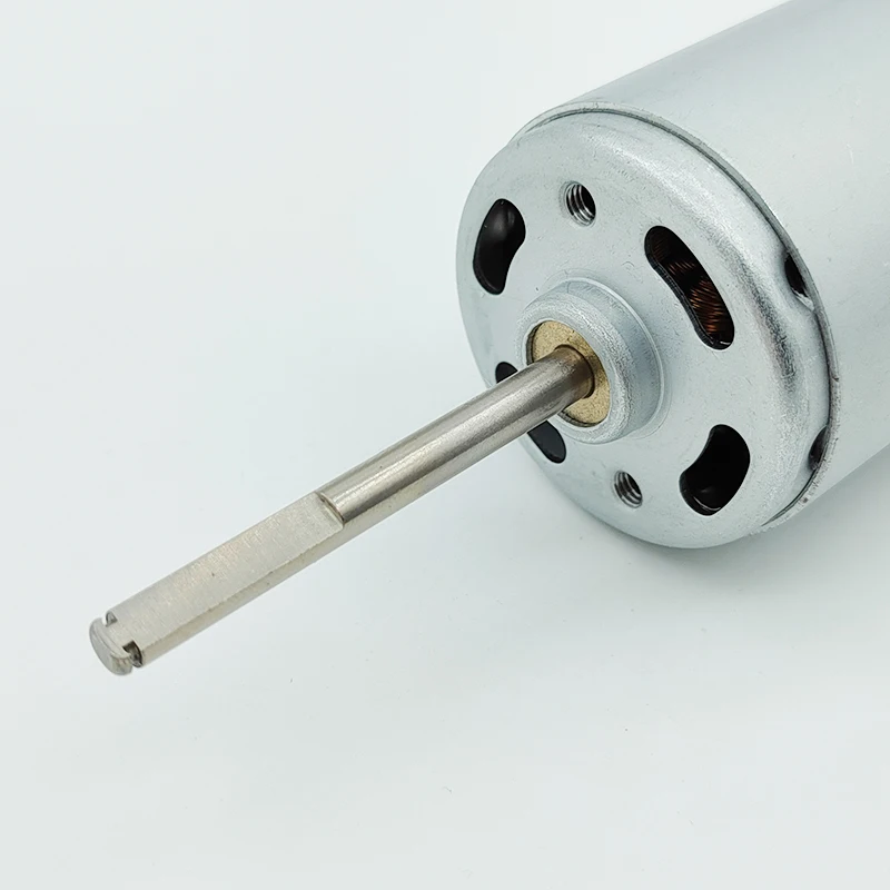 1pc 카본 브러쉬 775 모터 미니 42mm 롱 샤프트/D 샤프트 DC 12V 18V 24V 음소거 저속 대형 토크