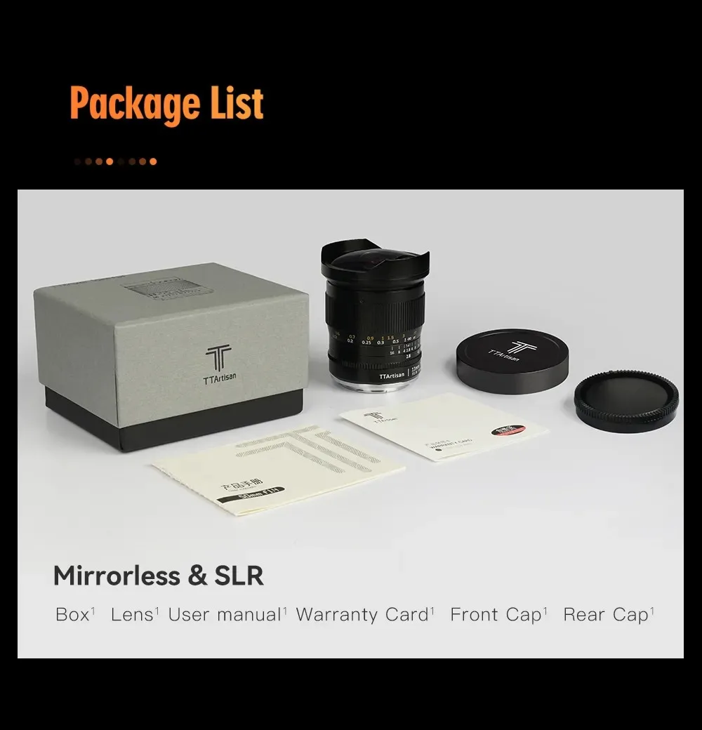 11mm F2.8 Full Frame Ultra-Wide Fisheye Lens Sony E Canon EF R Fuji GFX Nikon Z