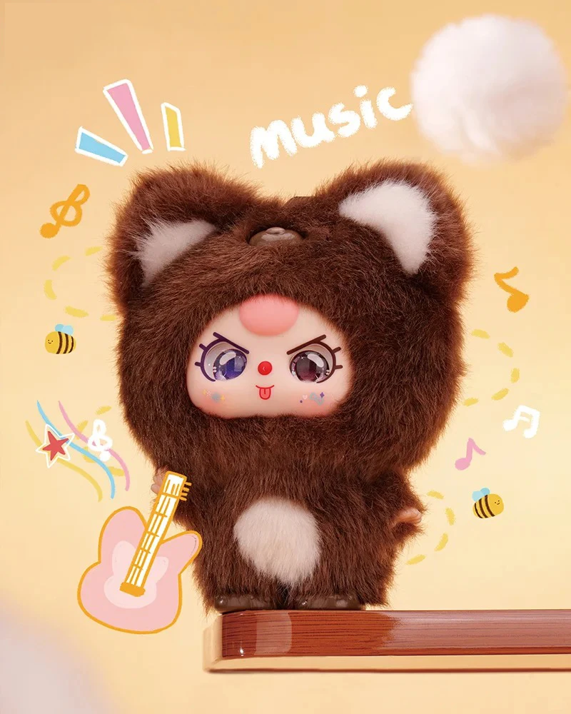 Authentic New Baby Three Mini Hug Series Plush Pendant Blind Box