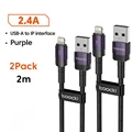 A-L Purple 2m 2Pcs
