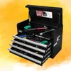 Olympia Tools Portable Metal Tool Chest Box with Drawers - 26" Tool Chest Cabinet Ball Bearing Slide Drawers Locking Storage 2