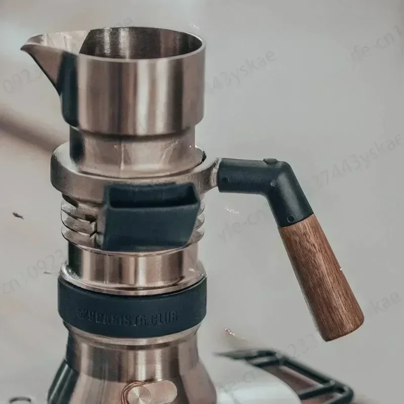 9barista Italian coffee machine compatible multiple specifications walnut wood handles coffee machine