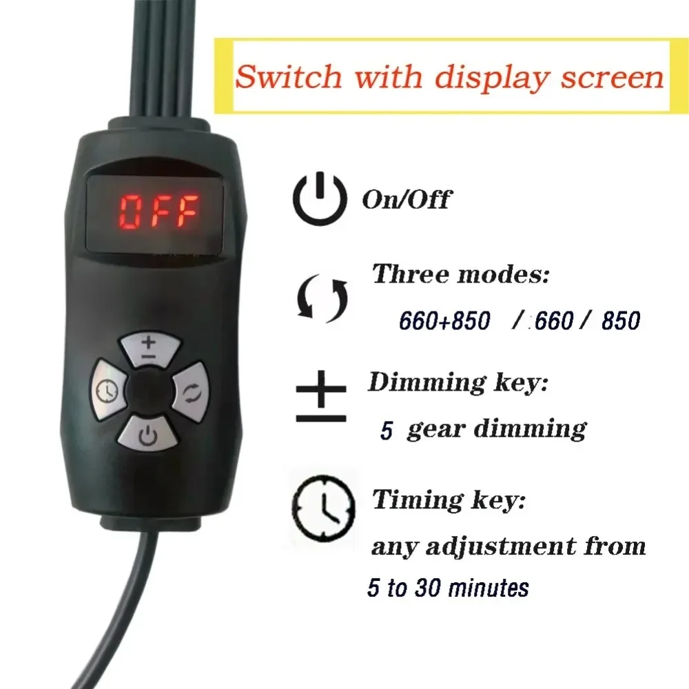 660&850nm Red Light Lose Weight Slim Body Fat Burning Machine Shoulder Back Waist Full Body Skin Care Device LED Infrared Lamp