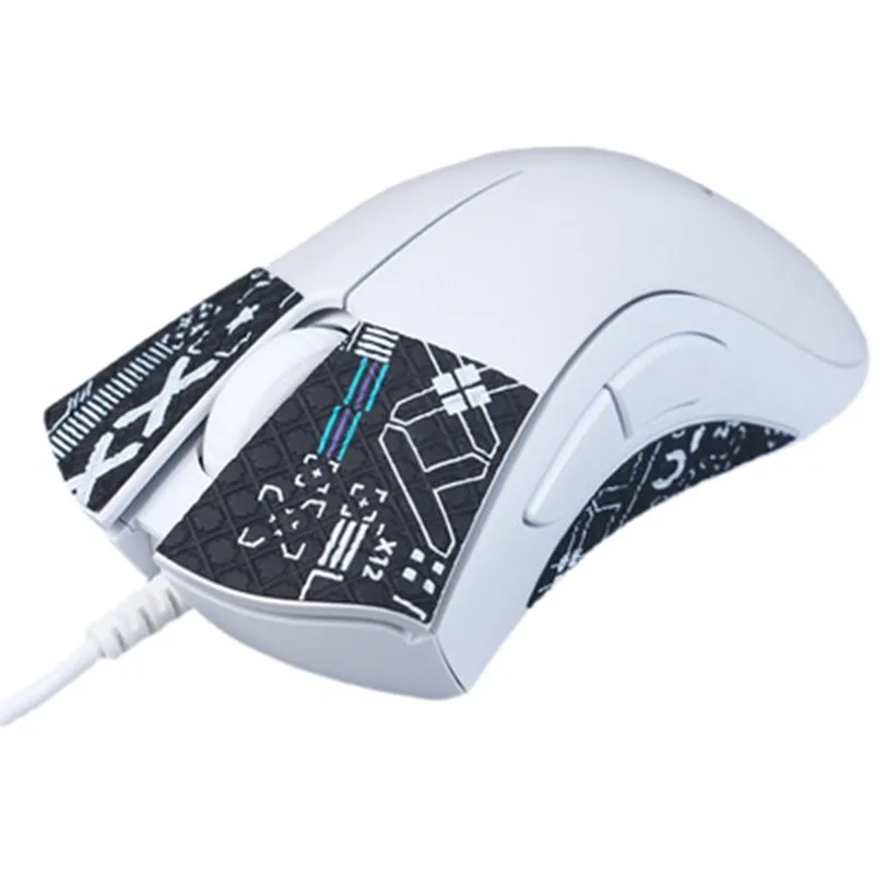 마우스 스케이트 땀 방지 패드 Razer Deathadder V2/ Pro/ DeathAdder Essential Mouse 용 미끄럼 방지 그립 테이프