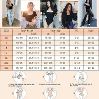Dimmkof body Sexy côtelé une pièce col carré manches courtes body contrôle du ventre ouvert entrejambe body Shapewear costume 6