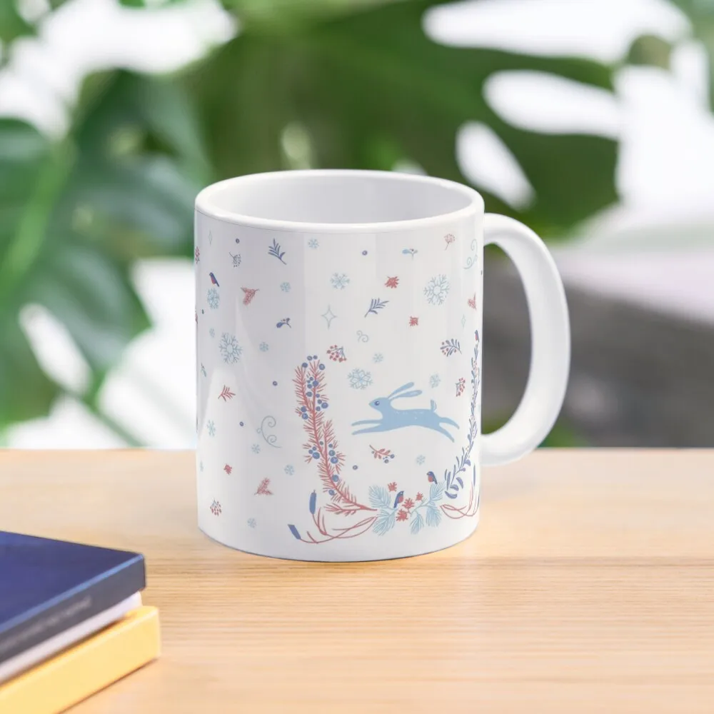 

Winter Tale HareCoffee Mug Cups Of Coffee Coffee Cups Free Shipping Coffe Cups