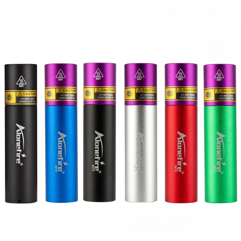 SV65 5W Lampe Torche UV LED 365nm USB Rechargeable Lampe