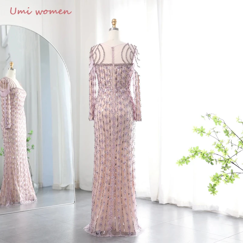 فساتين سهرة مخصصة بحورية البحر رمادية اللون مطرزة...