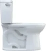 Drake Two-Piece Elongated 1.6 GPF Universal Height TORNADO FLUSH Toilet with CEFIONTECT Cotton White   wider range of people 2