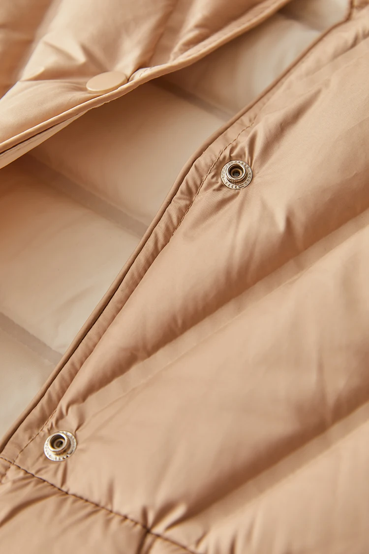 90% White Duck Down Women's Autumn and Winter New 2024 Down Jacket Korean Double-sided Collar Down Jacket Women Warm Jacket