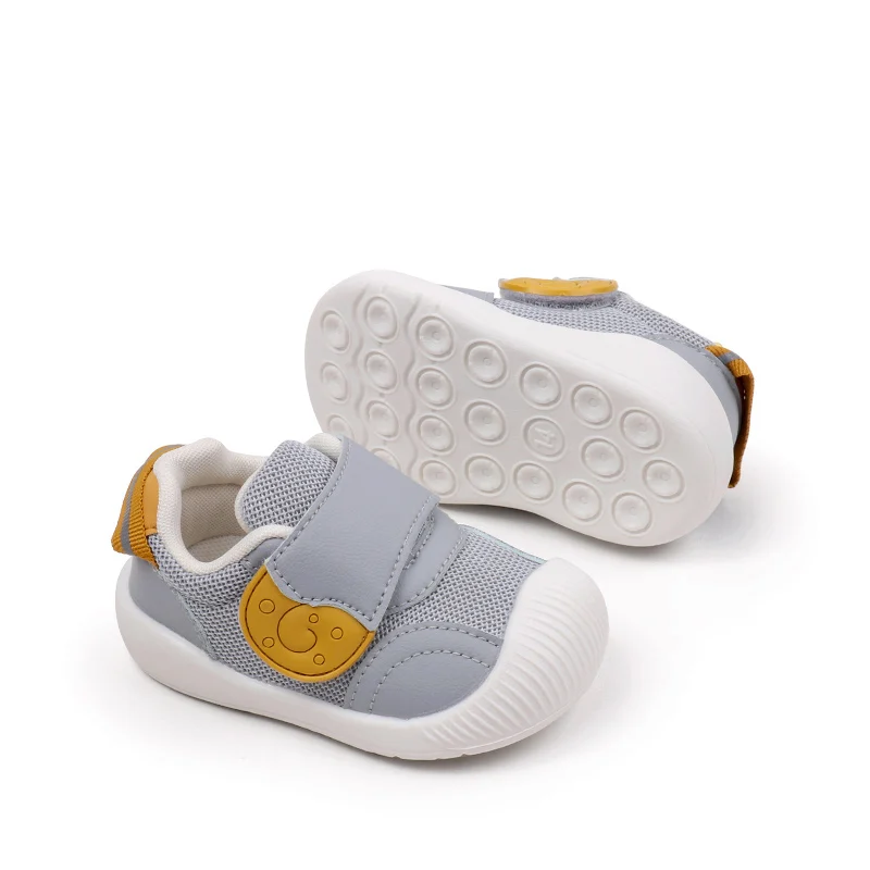 Baby Boys Girls Spring and Fall Cartoon Cute Baby Sneakers Soft Rubber Bottom Non-slip Breathable Walking Shoes 6