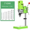 710W Mini Bench Drill Electric Bench Machine Metal Making Drilling Chuck Carpentry 1