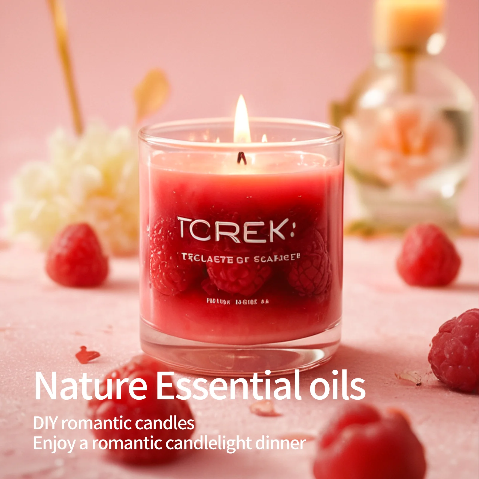 Raspberry Essential Oil For Massage And Aromatherapy Gift Set_voghion.com