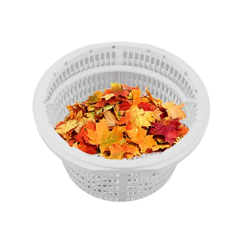 Skimmer Basket Pool Skimmer Net For Haywar d SP1091LX Pond Basket Filter with Handle Net Cleaner For Cleaning Leaves Hot Tub