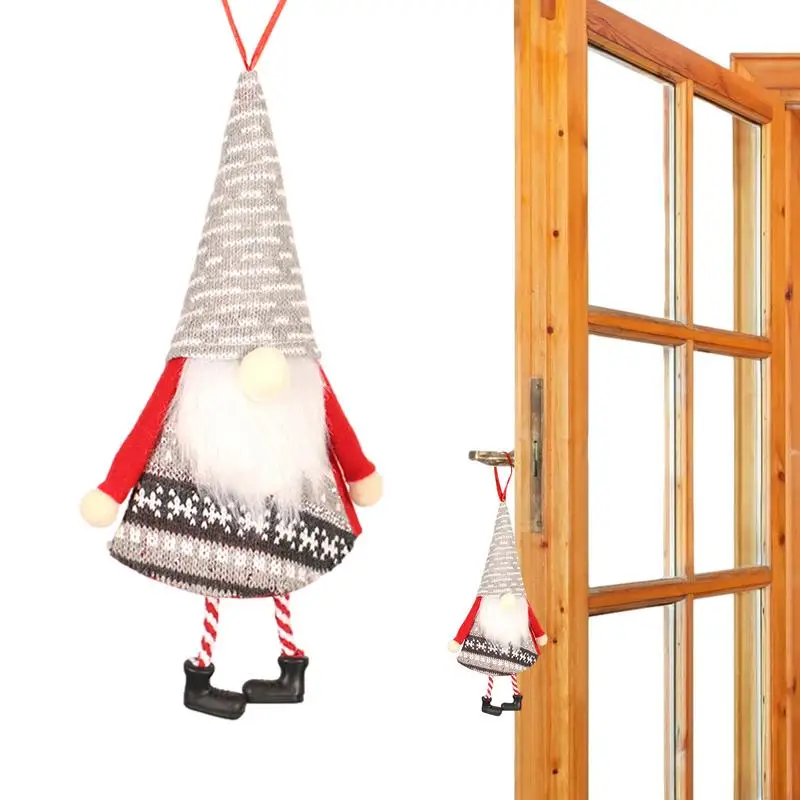 

Mini Christmas Gnomes Pendants Soft And Comfortable Faceless Old Man Pendant Christmas Decorations For Christmas Tree Doors