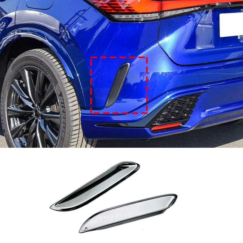 

Задняя сторона крышки воздухозаборника для Lexus RX350 RX350H RX550H 2023 рамка спойлера отделка автомобильные запасные части Аксессуары