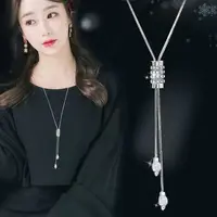Women Snake Chain Pendant Necklace 5