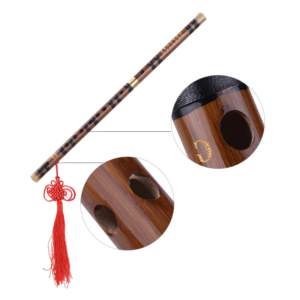 Pluggable Bitter Bamboo Flute Dizi Traditional Handmade Chinese Musical Woodwind Instrument Key C/D/G Professional Performance musical instruments