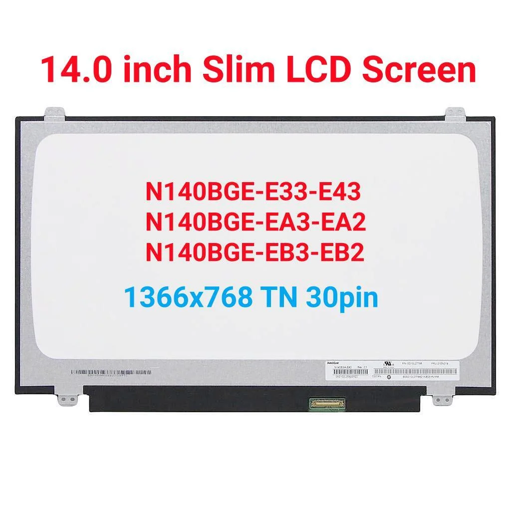 New Genuine Lenovo ThinkPad E450 E450c 14 Non-Touch AG HD LCD Screen 04X5900
