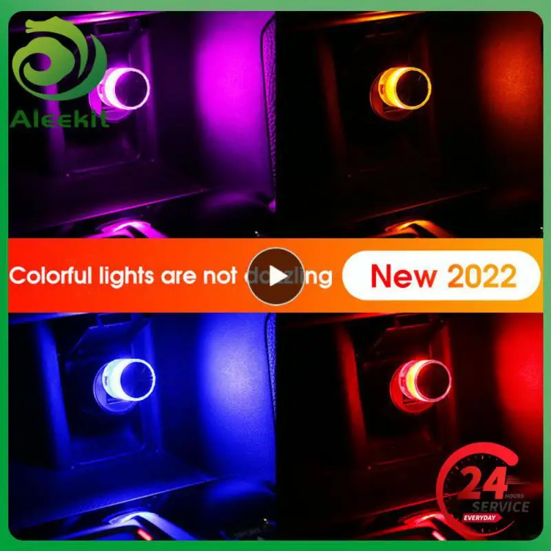 

Автомобильная светодиодная RGB-лампа для создания атмосферы