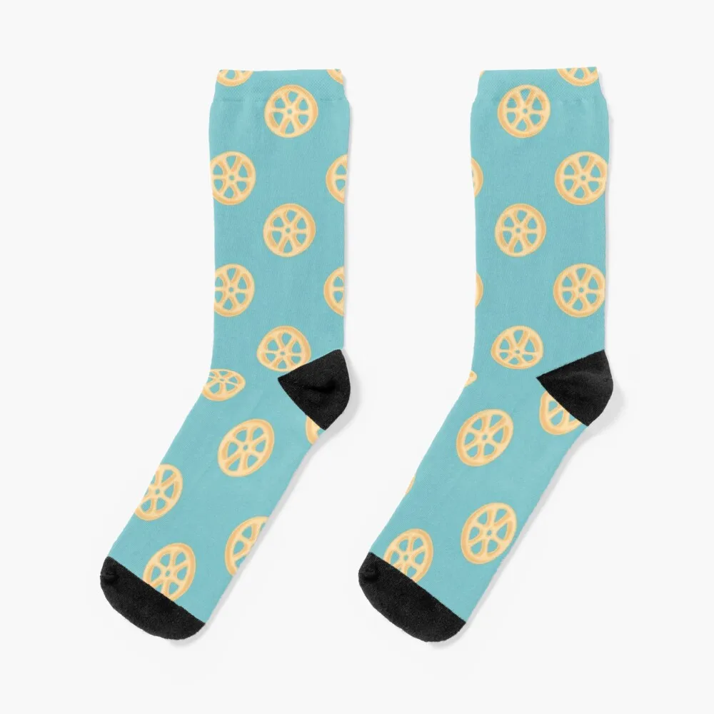 

Rotelle Pasta Pattern Socks Crazy Socks