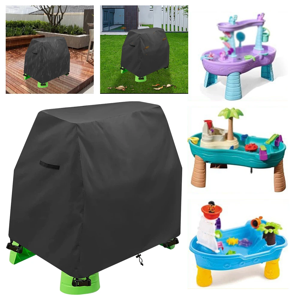 Water Table Umbrella Water Table Cover For Rain Showers Splash Pond - Waterproof Dust Proof Outdoor Protection Cover, Green Dust Proof Cover