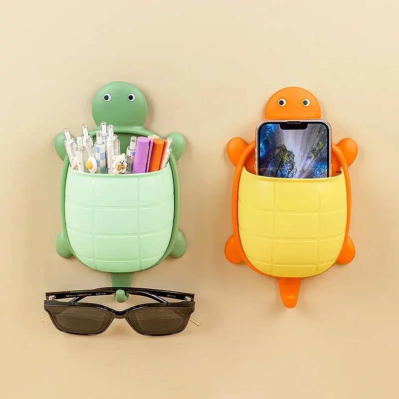 Turtle Design Storage Rack Toothbrush Holder Bathroom