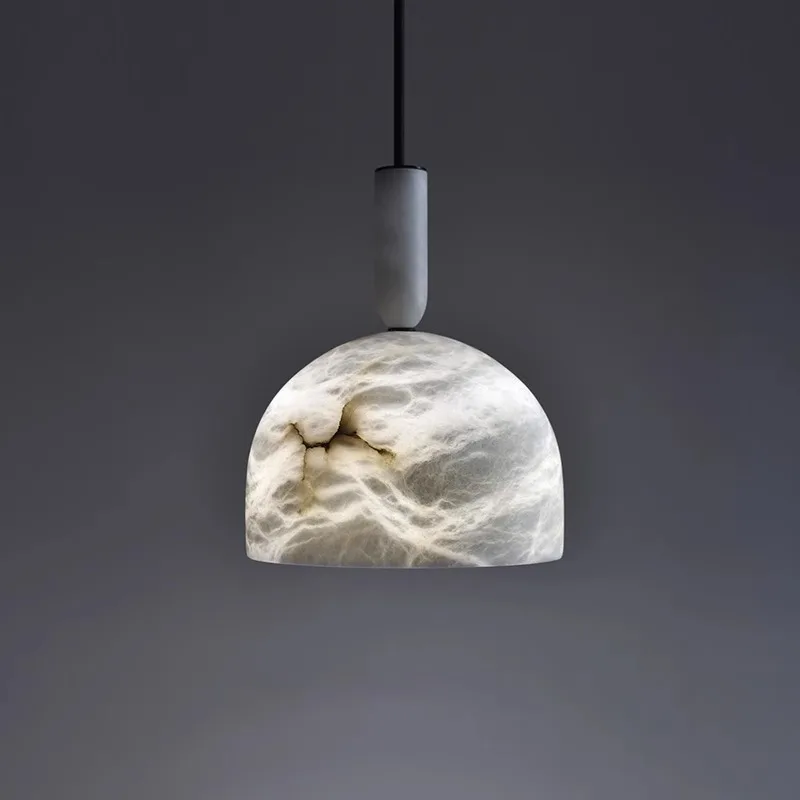 Home Deco Marble Collection LED Hanging Lamps Ceiling Chandelier Lighting Lustre Suspension Luminaire Lampen for Dinning Room