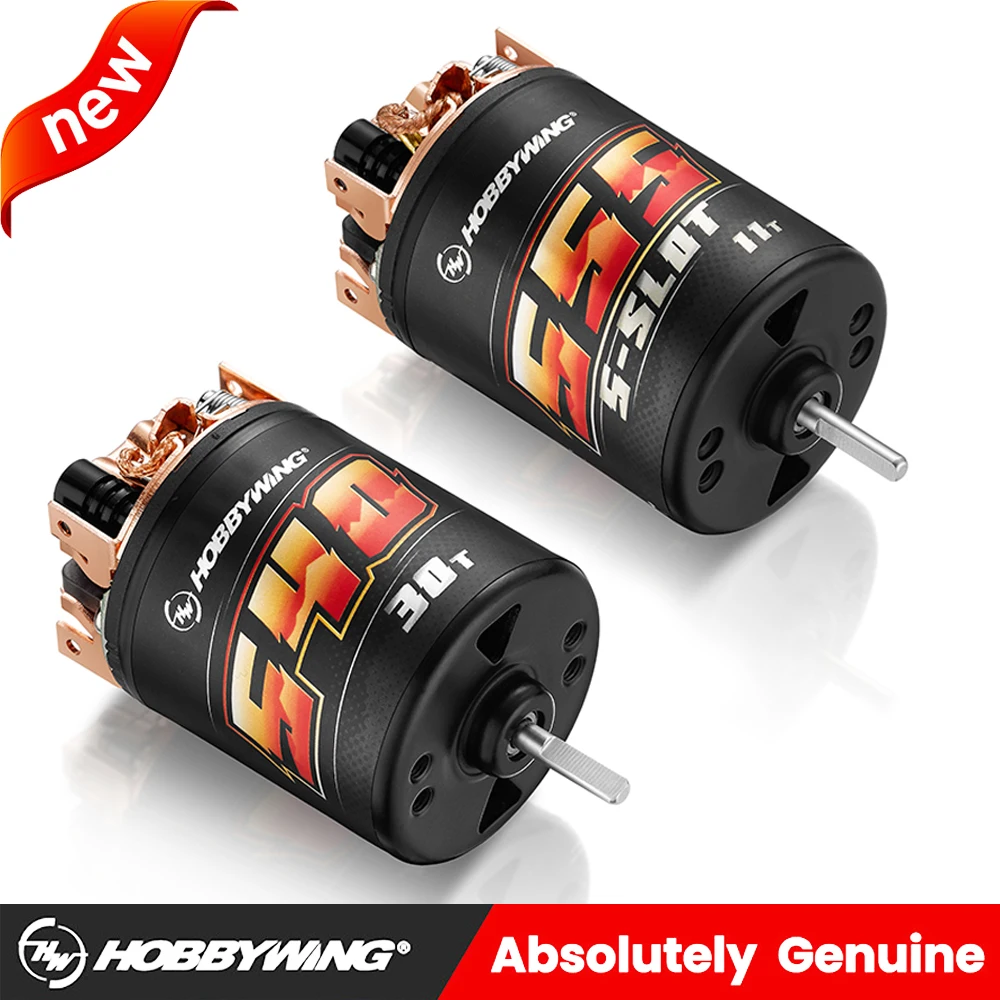 

NEW Hobbywing QuicRun Brushed 540 30T 40T 555 11T 13T Brushed Motor for 1/10 RC Crawler Car Trax Trx4 Axial SCX10 90046 90047