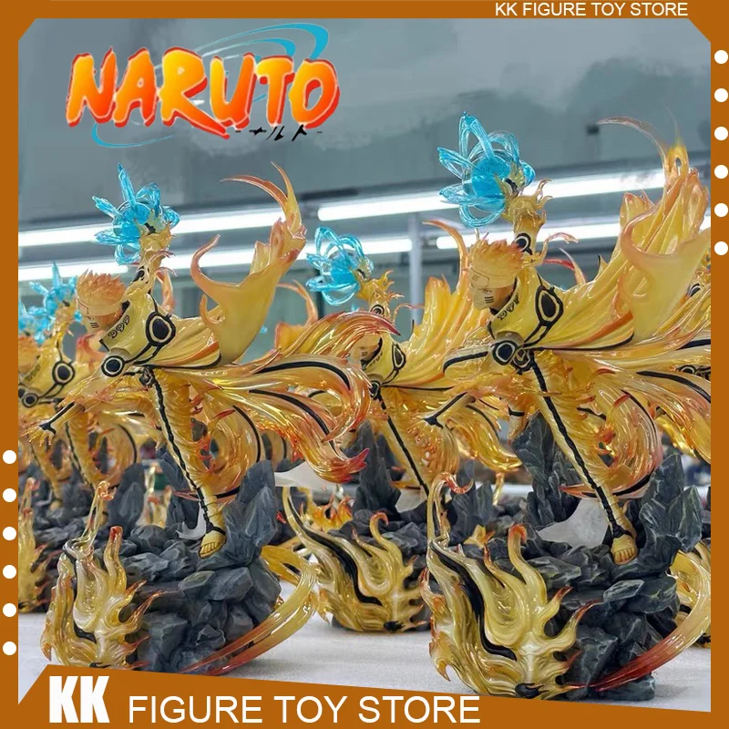 

Экшн-фигурки из искусственной кожи Наруто, коллекция GK PVC, статуя курамы чакуры, декоративная игрушка в подарок