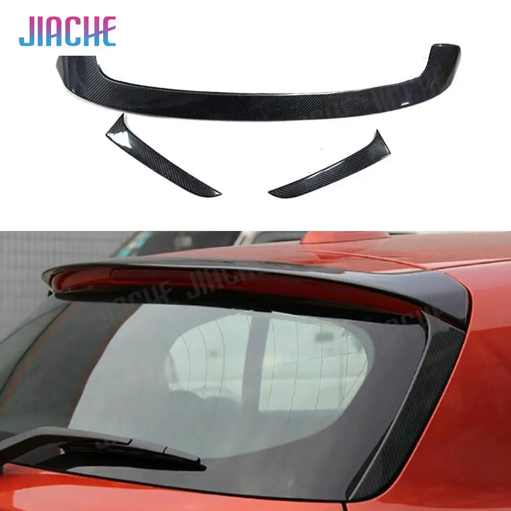 Per Bmw F20 Ali Del Tetto Posteriore Per Bmw 116I 118I 125I F20 F21 Spoiler P Style Design Spoiler Posteriore In Fibra Di Carbonio