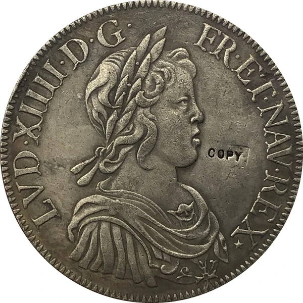 

1643 Франк, 2 фунта, монеты в провинции