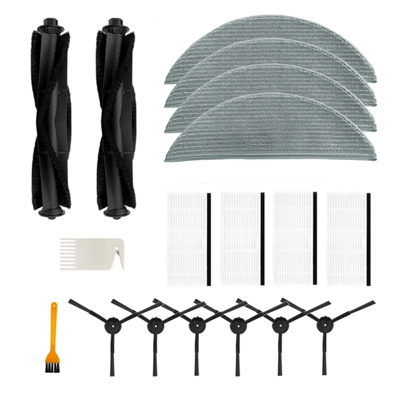 

For Xiaomi Lydsto R1 S1 Robot Vacuum Cleaner Main Brush Side Brush Hepa Filter Mop Cloth Replacement Spare Parts