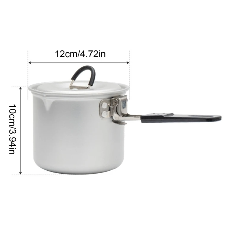 770ml Capacity Travel Kettle Perfect For Hiking Fishing And Outdoor Activity