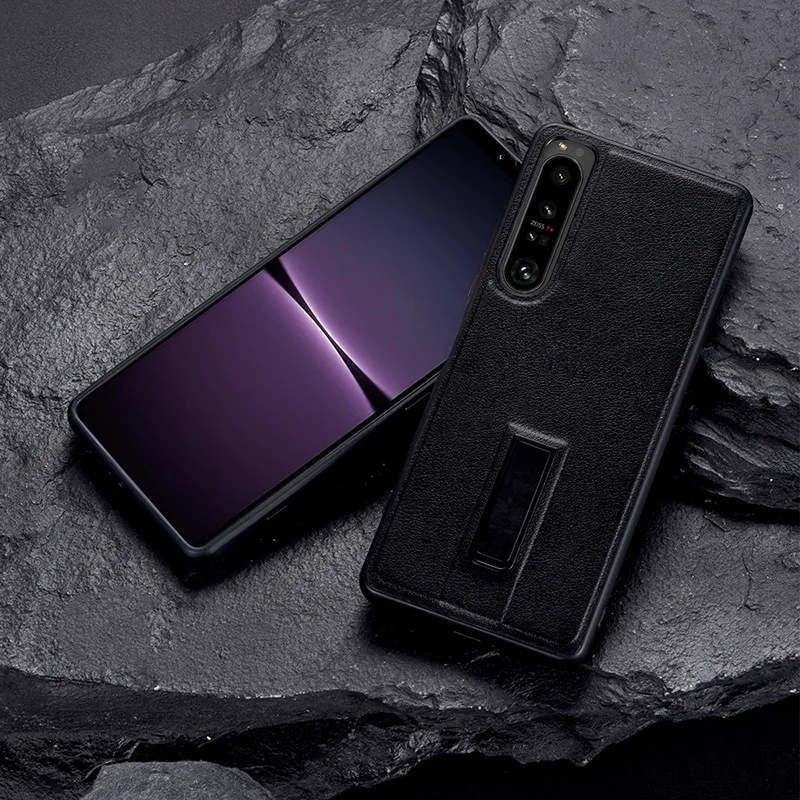 Case for Xperia 1 5 10 IV V VII Premium PU Leather Shockproof Bracket Cover For Sony Xperia 1 II III 5 Coque Funda — view 5