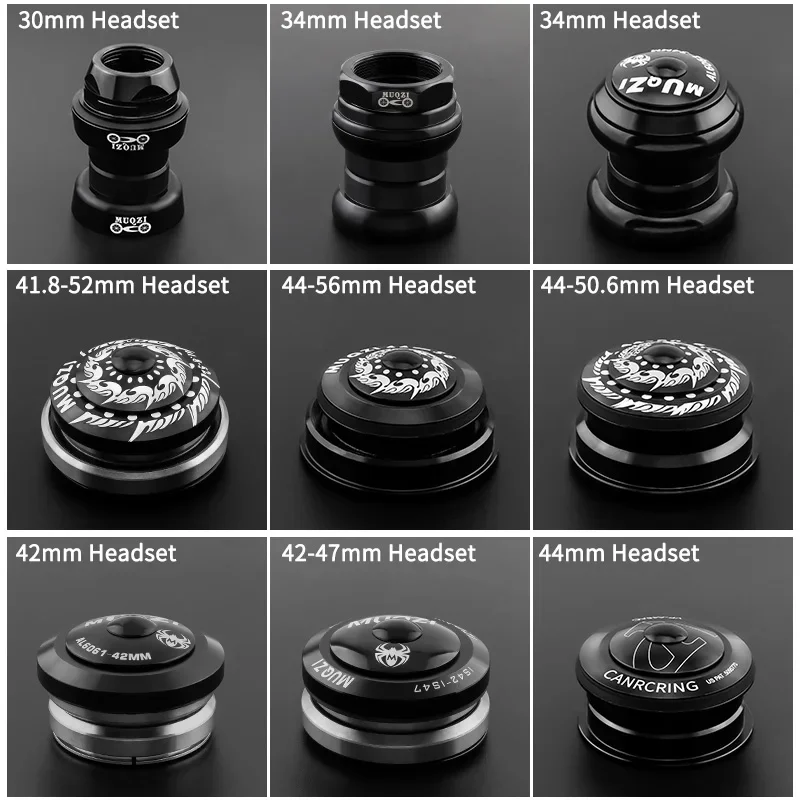 Jeu De Direction Vélo 30mm - Double Roulement Acier, Fourche 25,4/27mm, Alliage Aluminium 94g, étanchéité
