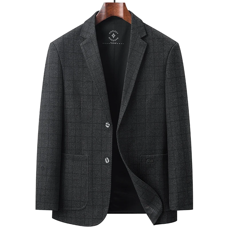 

2023 Men's Autumn New Fashion Handsome Business Banquet with Boutique Fashion Casual Suit Men's Coat Single Suit Jacket Blazers