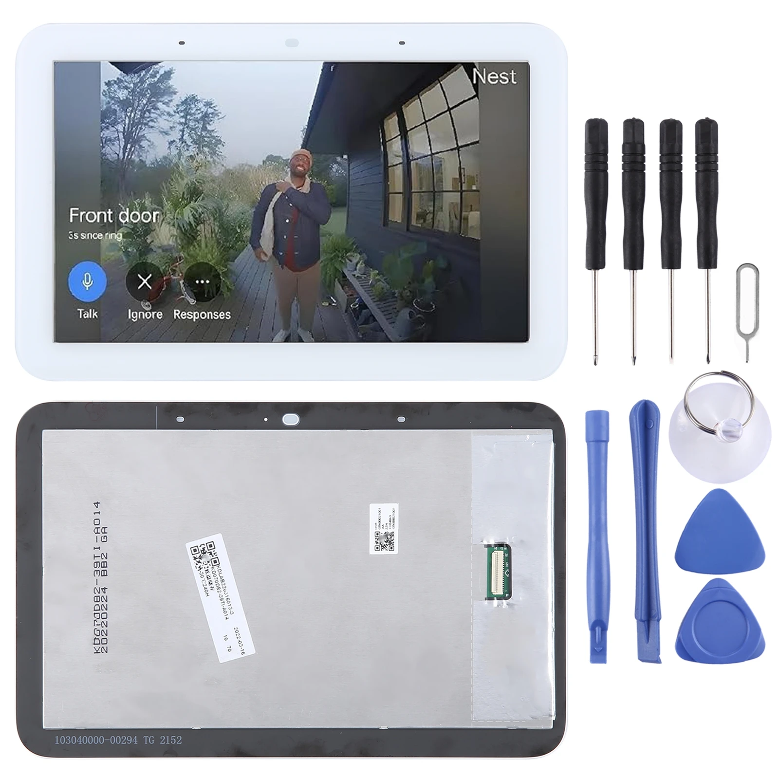 Google Nest Hub 第2世代　画面強化保護フィルム貼り付け済 Amazon.co.jp: PDA工房 Google Nest Hub (第2世代