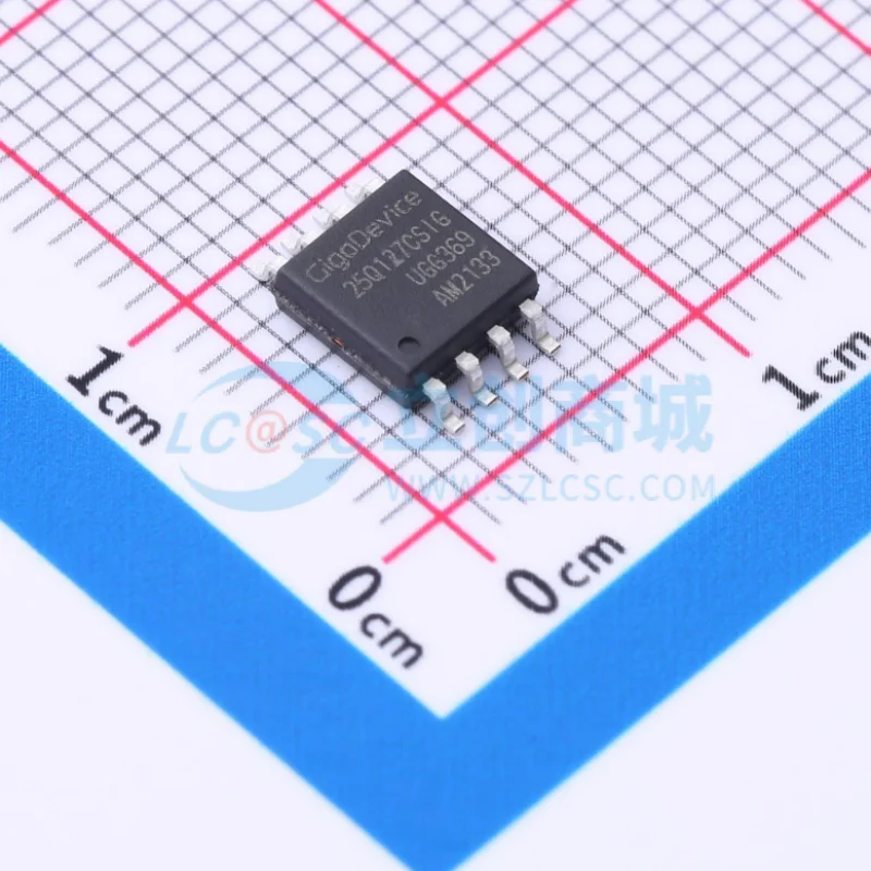 1 PCS/LOTE GD25Q127CSIGR GD25Q127CSIG 25Q127CSIG SOP-8 100% New and Original IC chip integrated circuit