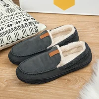 Winter Shoes for Man Plus Velvet Thick Warm Wild Casual Peas Shoes Simple Comfortable Non-slip Cotton Shoes zapatos de hombre