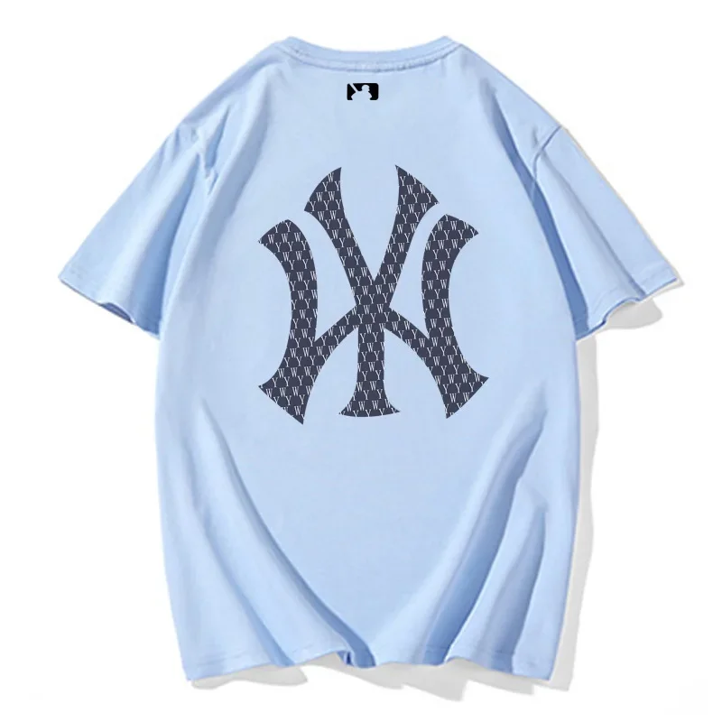 Men Summer T Shirt Men Summer Loose Short Sleeve T-shirt