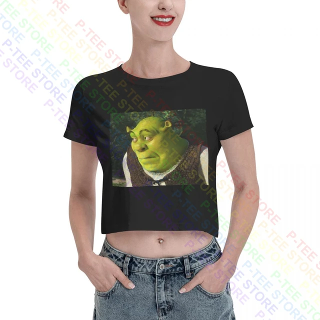 Dreamworks shrek entediado meme camiseta camisa pop na moda harajuku melhor  vendedor - AliExpress