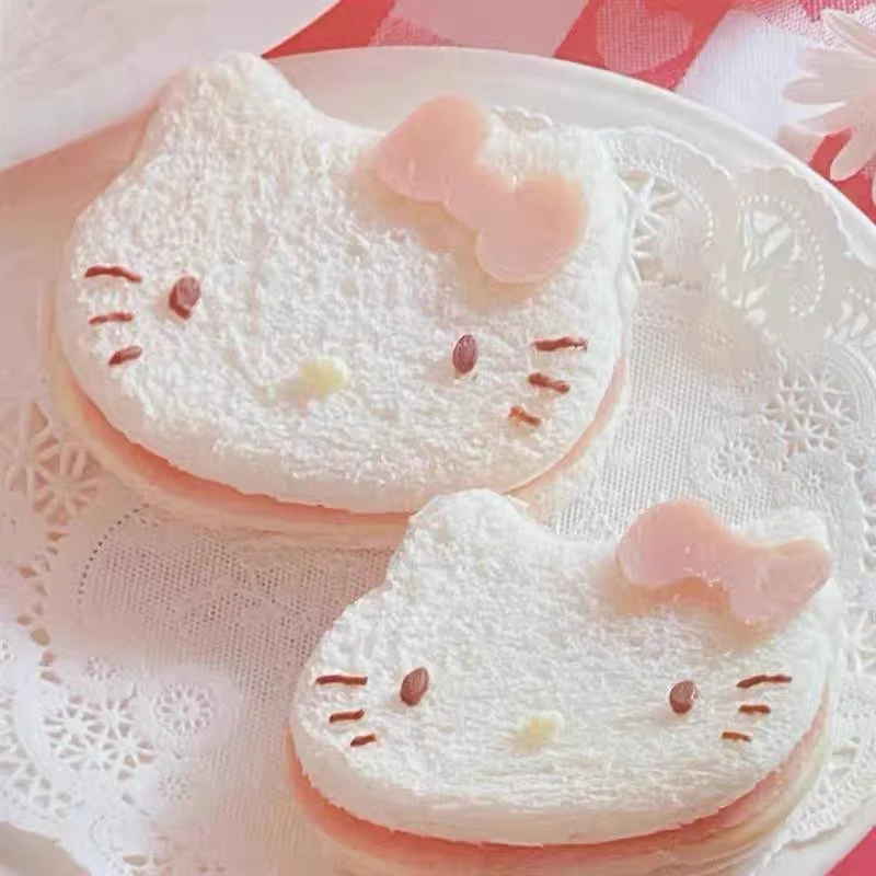 2025 Neue Cartoon Kawaii Hello Kitty Keksform Anime KT Katze DIY Schokoladen-Ausstechformen Backzubehör Kuchenform – Detail 9