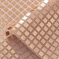Glam Disco Party Table Runner - Glittering Retro Metallic Foil Decor (Style B)