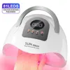 LED UV Light Dryer for Nails Gel Polish with 81 LEDs 4 Timer Setting LCD Display Screen Auto Sensor Professional Nail Light 1