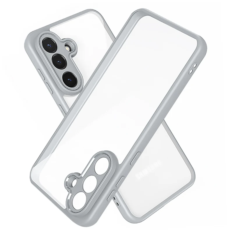 Crystal Clear Anti-Fall TPU Phone Case - Transparent Protection Cover